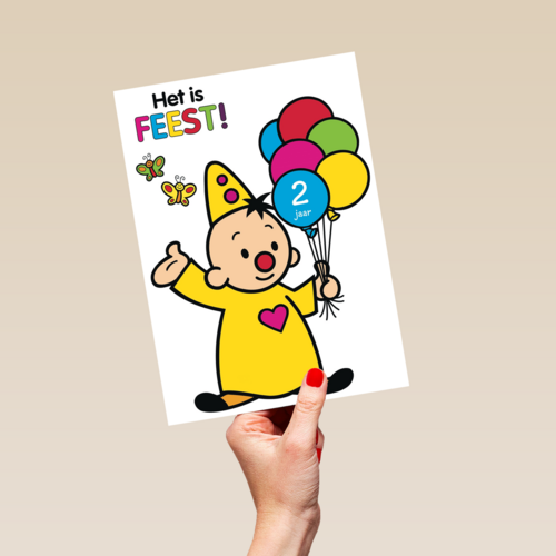 het is feest met bumba ballonnen