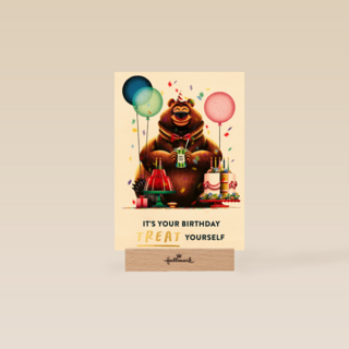 folio bear its your birthday treat yourself