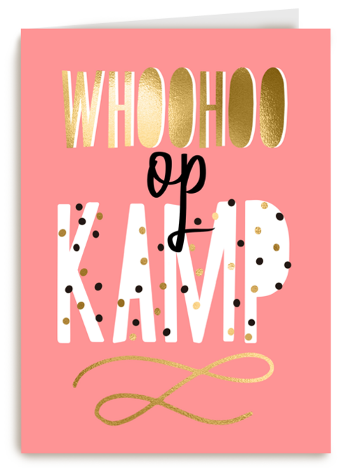 Kaart Hallmark | Op Kamp | Op Kamp Kaart Woohoo Op Kamp