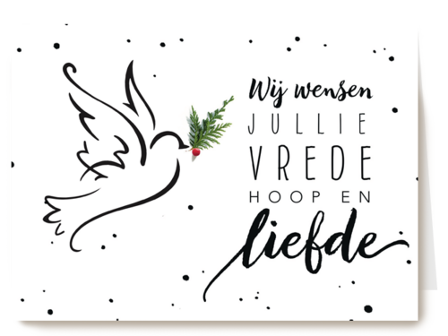 vredesduif kerst