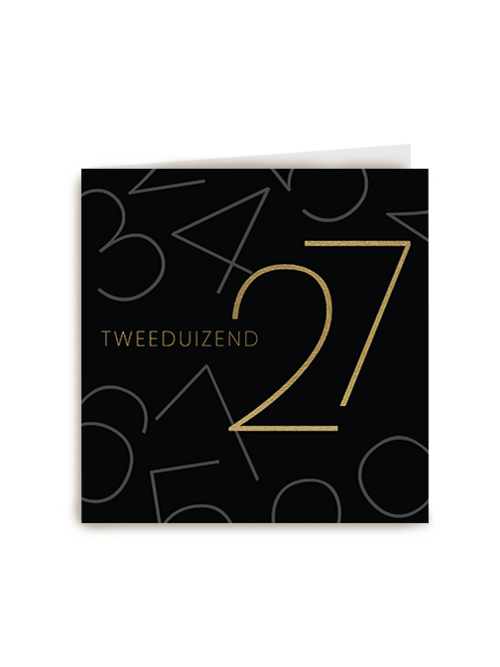 Kaart Hallmark | Nieuwjaar | Tweeduizend27 Nieuwjaar