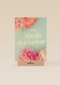 Beterschapskaart Foto met bloemen Van harte beterschap