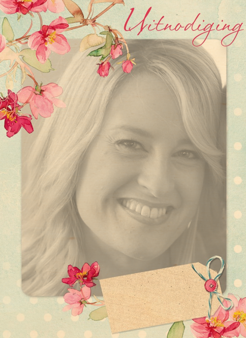 Houten Kaart Verjaardagsfeest Feest | Fotokaart Uitnodiging Jarig Tak Met Bloemen