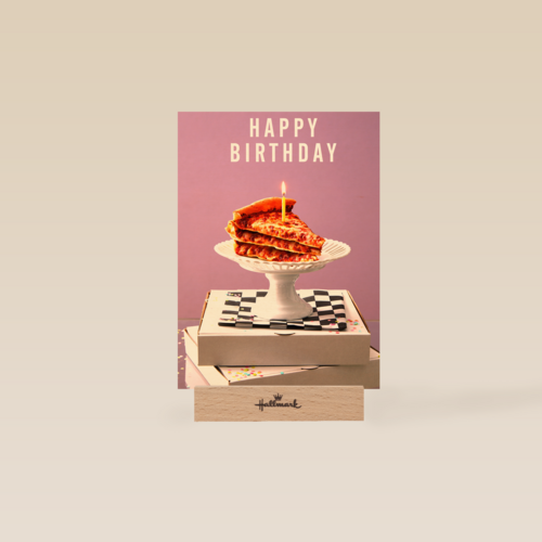 Happy Birthday pizzataart