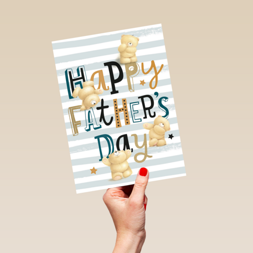 vaderdag kaart lief forever friends happy vadersday