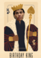 Verjaardagskaart foto birthday king
