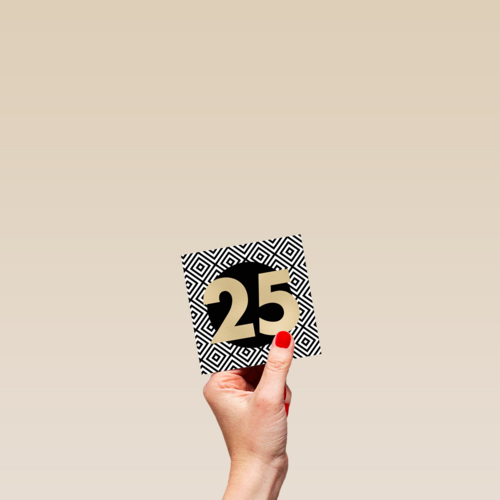 hoera 25 jaar
