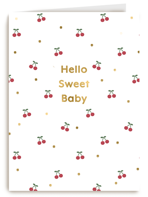 Kaart Hallmark | Geboorte Felicitatie | Geboortefelicitatie Hello Sweet Baby