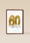 verjaardagskaart 60 en zo geweldig mooi