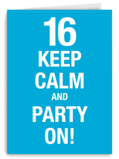16 keep calm and party n