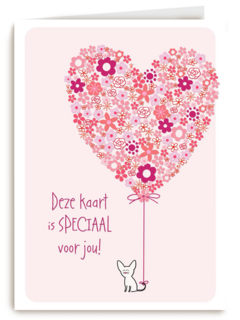ballon deze kaart is speciaal voor jou