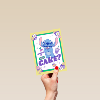 Disney Stitch Where Is The Cake