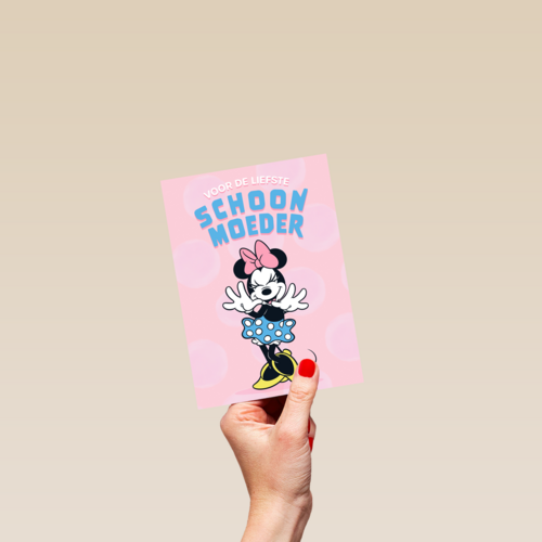 Voor de liefste schoonmoeder Minnie Mouse