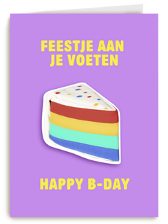 Eat My Socks Feestje Taart