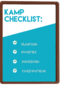 sporta op kamp kaart checklist