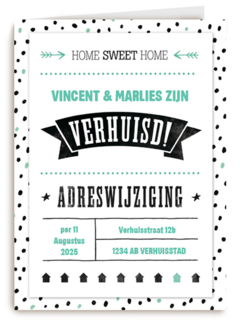 verhuisbericht nieuw huis verhuisd adreswijziging