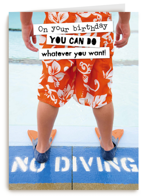 Verjaardagskaart Hallmark | On Your Birthday You Can Do Whatever You Want