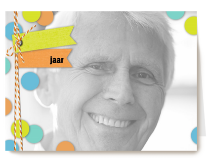 fotokaart man stippen