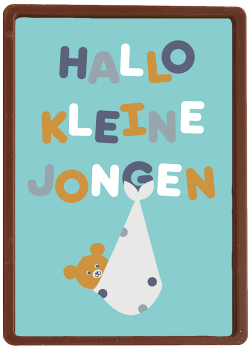 Kaart Hallmark | Geboorte Felicitatie | Hallo Kleine Jongen Geboortefelicitatie