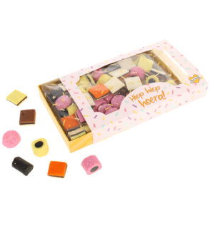 Brievenbus Engelse Drop Hiep Hiep Hoera! 