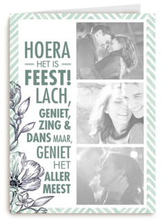 lach geniet zing dans
