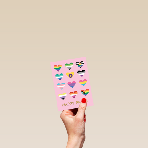 Happy Pride hearts