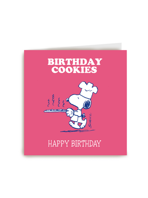 Peanuts Birthday Cookies