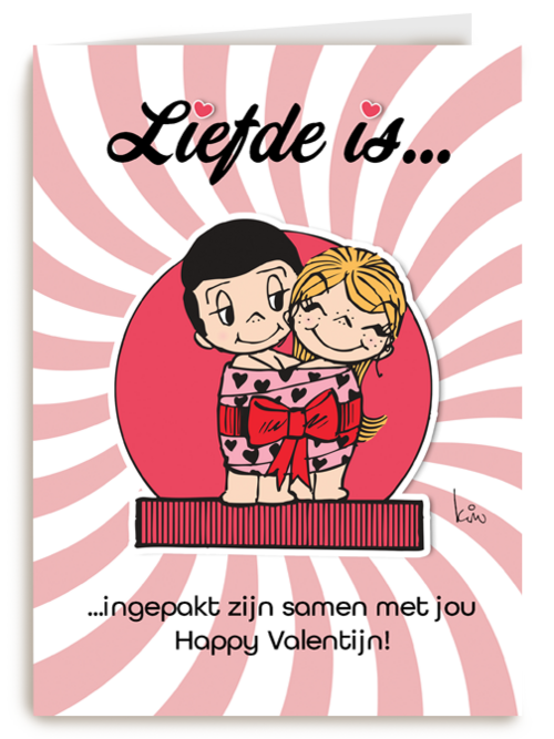 Liefde is ingepakt zijn