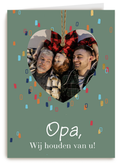 Vaderdag Opa we houden van u