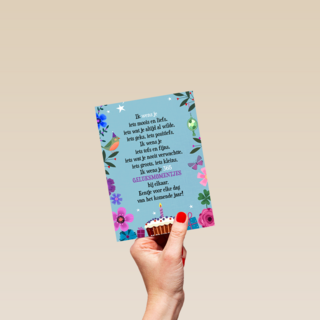 Verjaardagskaart ik wens je