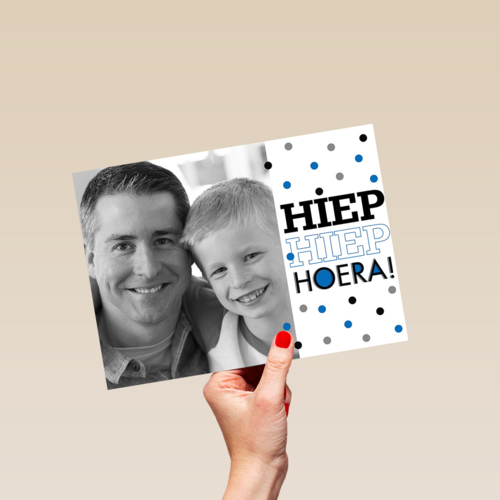 stippen hiep hiep hoera