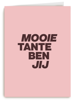zomaar kaart andc mooie tante ben jij