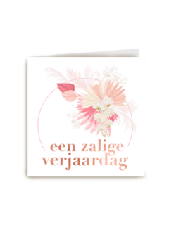 verjaardag kaart een zalige verjaardag