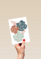 bloemen met metallic kleur