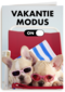 vakantiemodus aan staykation