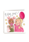 verjaardag kaart matia b day girl