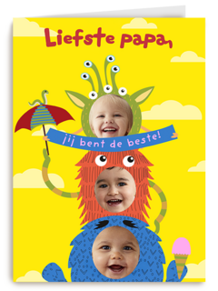 Vaderdag fotokaart liefste papa