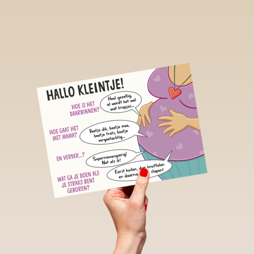 zwangerschap hallo kleintje