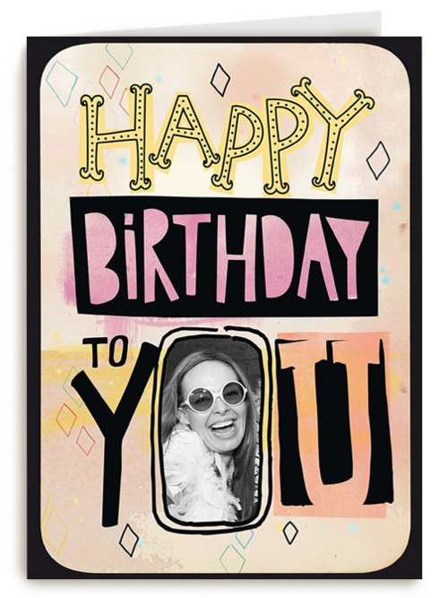 Verjaardagskaart Hallmark | Happy Birthday Met Foto In De O