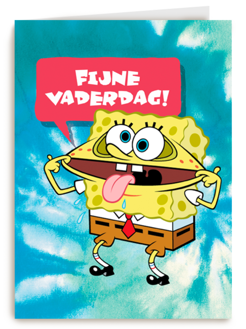 Spongebob Fijne Vaderdag