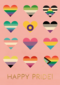 Happy Pride hearts
