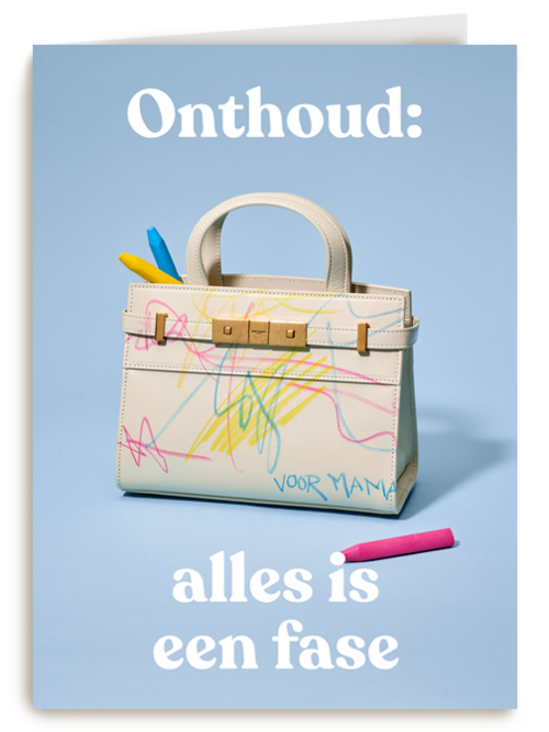 zwangerschap felicitatie andc onthoud alles is een fase