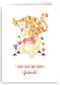 vriendschap kaart winnie de poeh tijgertje you are my best friend