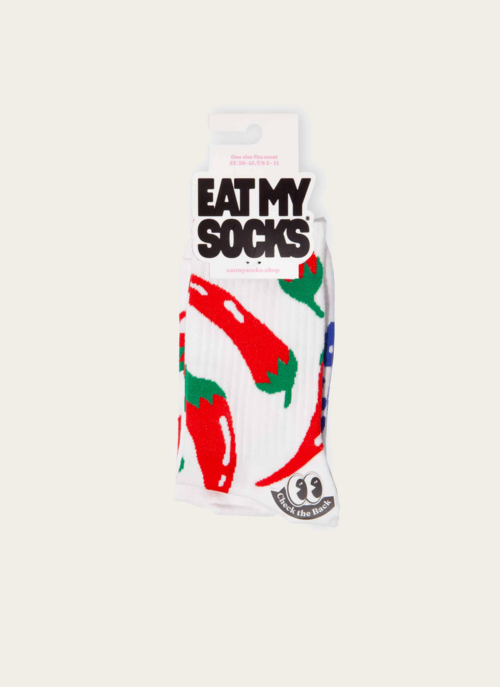 Eat My Socks Hot Stuff Chili Sokken | Eat My Socks Cadeau Modeaccessoires |