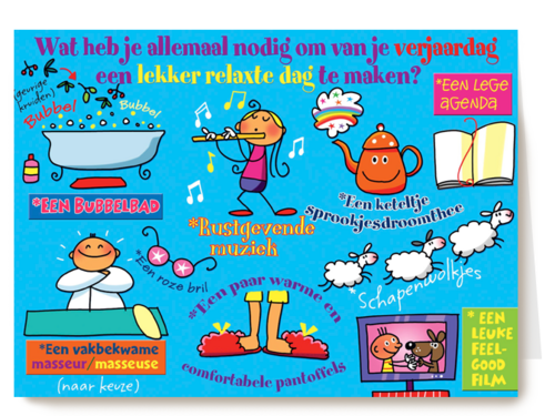 Verjaardagskaart Hallmark | Een Relaxte Verjaardag