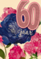 deze bloemen zijn voor je 60ste verjaardag