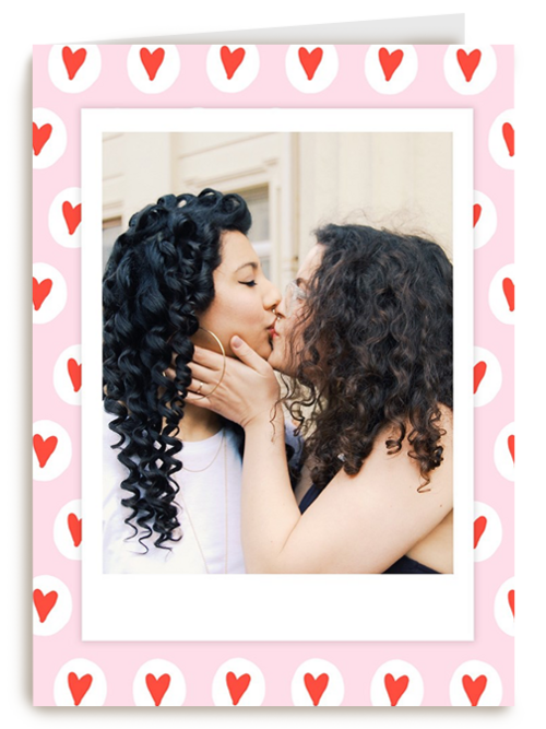 valentijnskaart foto hartjes