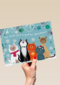 Kerstkaart Ylva Svensson purry Christmas