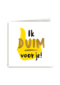 succes kaart ik duim voor je