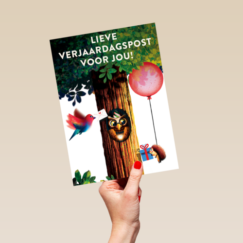 Lieve verjaardagpost voor jou